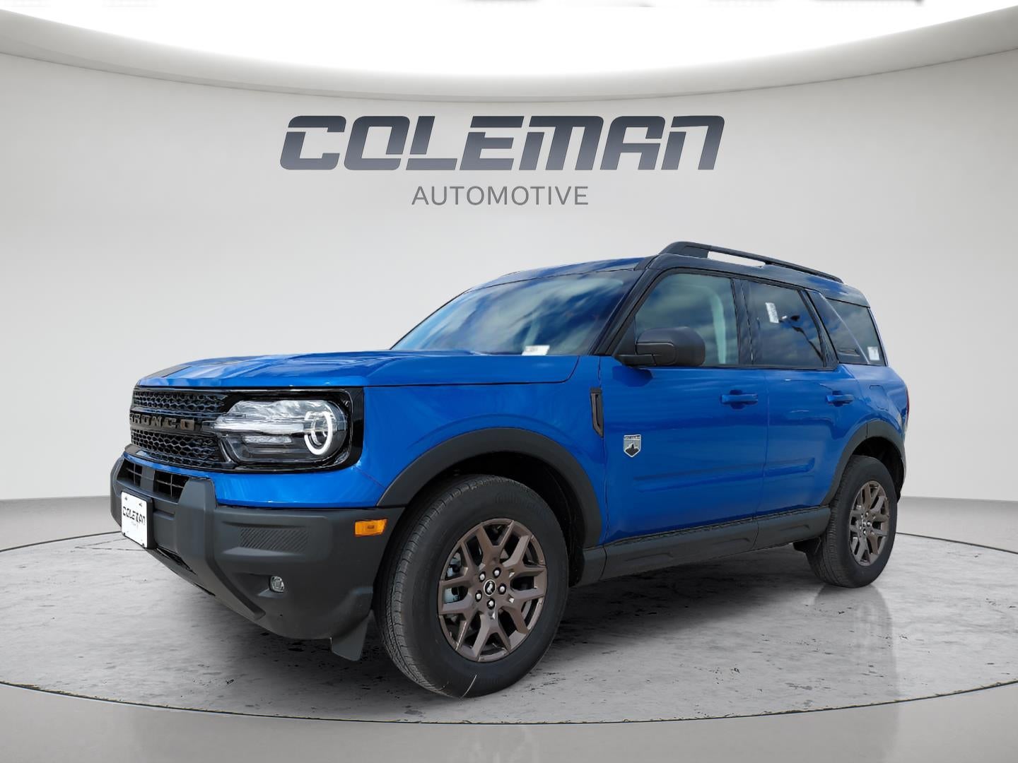 2026 Ford Bronco Sport Big Bend in Velocity Blue Metallic — front three-quarter view